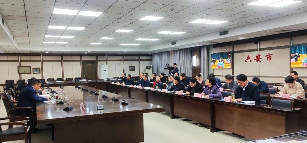 六安“四普”工作推进会召开